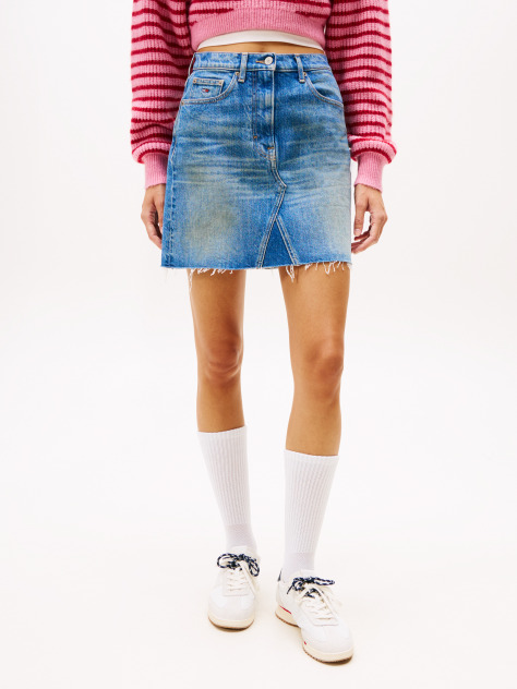 Denim Mom Skirt  Women
