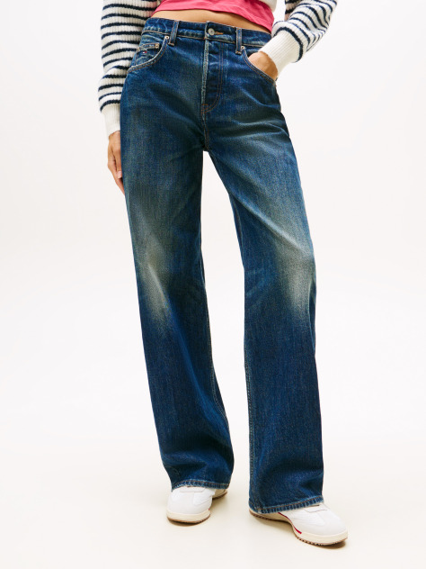 Denim Mia Mid Rise Relaxed Straight Jeans  Women