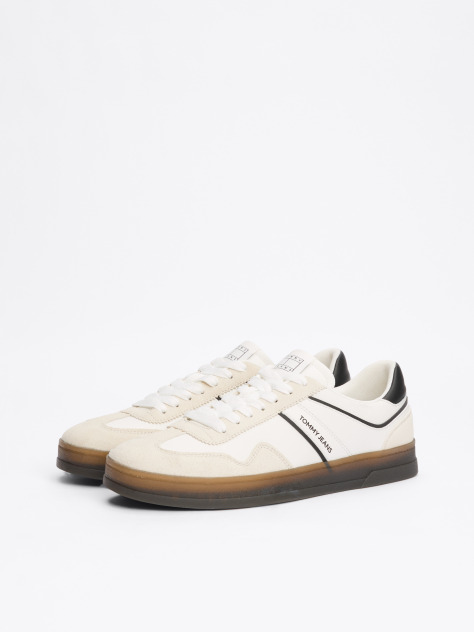 Black The Greenwich Leather Colour-Pop Trainers  Men
