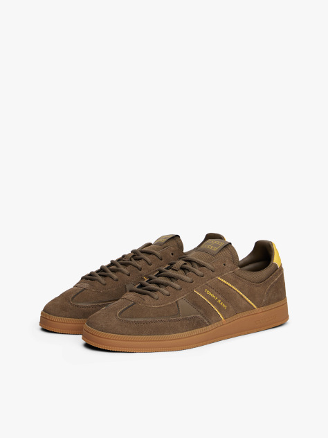 Brown The Greenwich Suede Trainers  Men