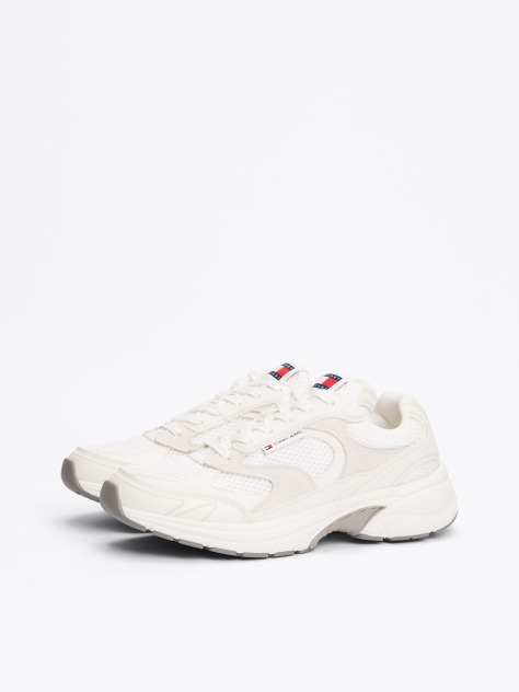 Bej Pantofi Sport Cu Contrast Metalic  Femei