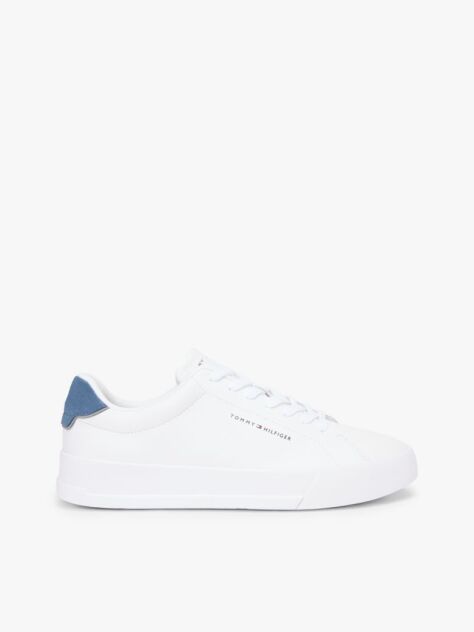 Alb Pantofi Sport Pebble Grain  Barbati