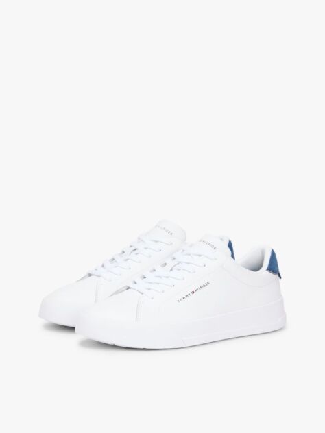 Alb Pantofi Sport Pebble Grain  Barbati