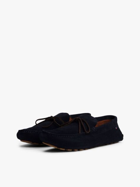 Blue Suede Cleat Driver Shoes  Men
