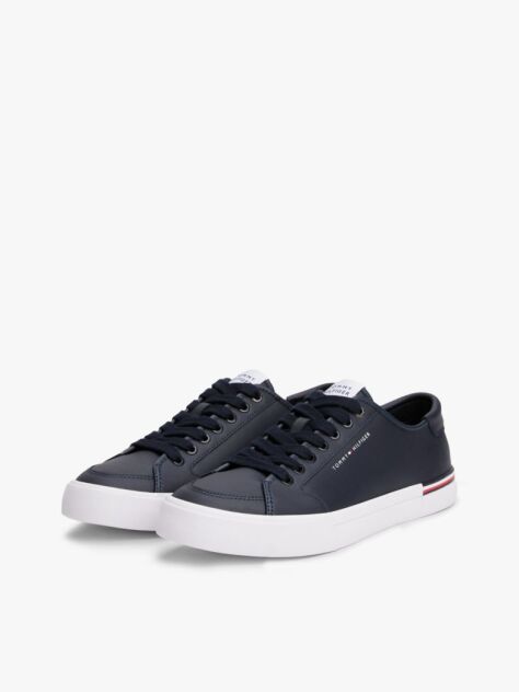 Blue Pantofi Sport Cu Logo Debossat  Barbati