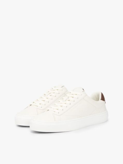 Bej Sneakers Cu Talpa Din Piele  Barbati