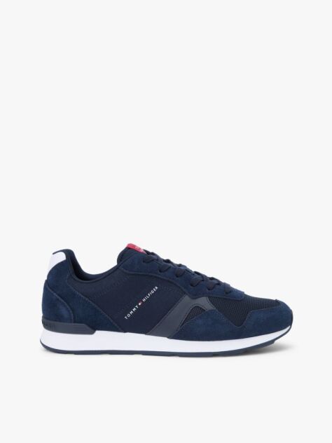 Blue  Adidasi Cu Texturi Mixte   Barbati