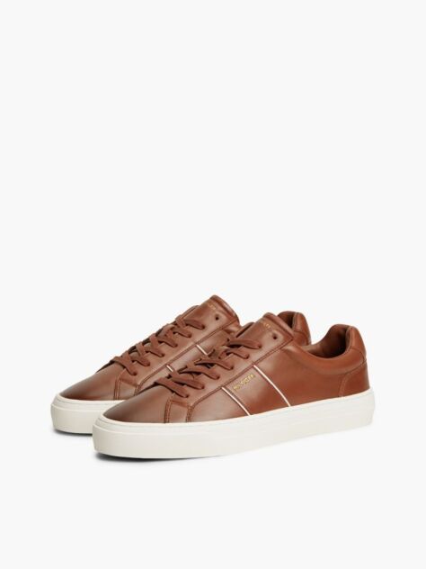 Maro Adidasi New York Label Cu Talpa Cupsole Din Piele  Barbati