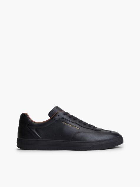 Negru Adidasi New York Label Luxe Din Piele  Barbati