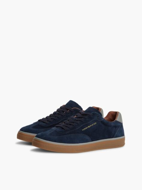 Blue Adidasi New York Label Luxe Din Suede  Barbati
