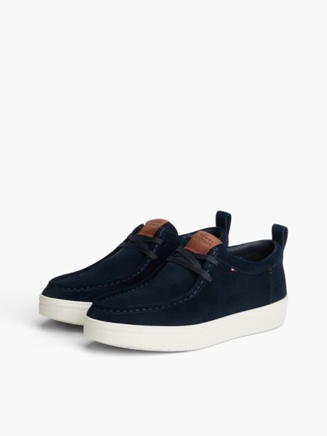 Multi Pantofi Usori Din Piele Suede Cu Varf Rotund  Barbati