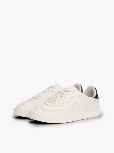 Alb Sneakers Heritage Din Piele Lucioasa  Femei