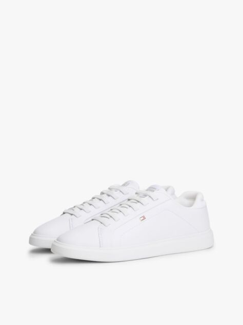 Alb Sneakers Usori Din Piele Cupsole  Femei