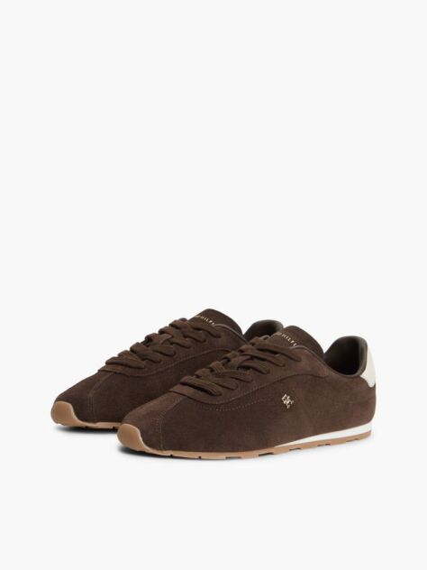Maro Adidasi Din Piele Suede Cu Monograma TH Low Profile  Femei