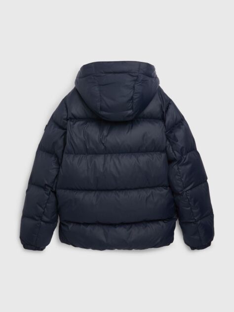 Blue Essential Hooded Padded Jacket  Boys
