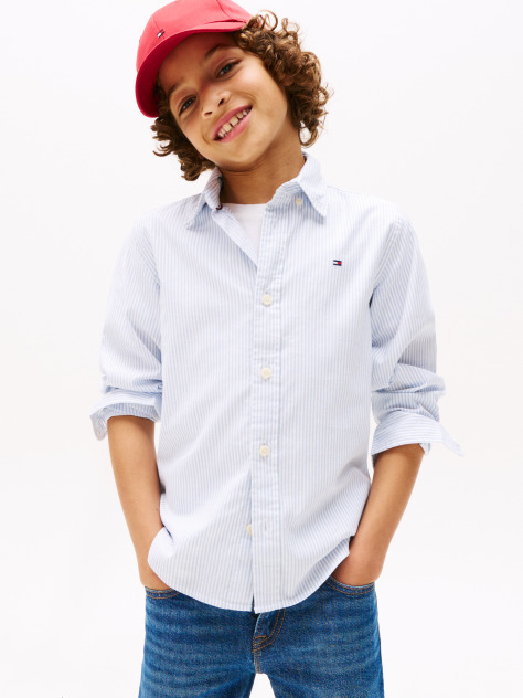 Blue Flex Ithaca Stripe Shirt  Boys