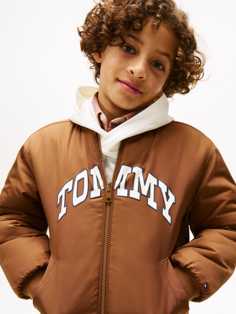 Maro Jacheta Bomber Reversibila Relaxata Varsity  Baieti