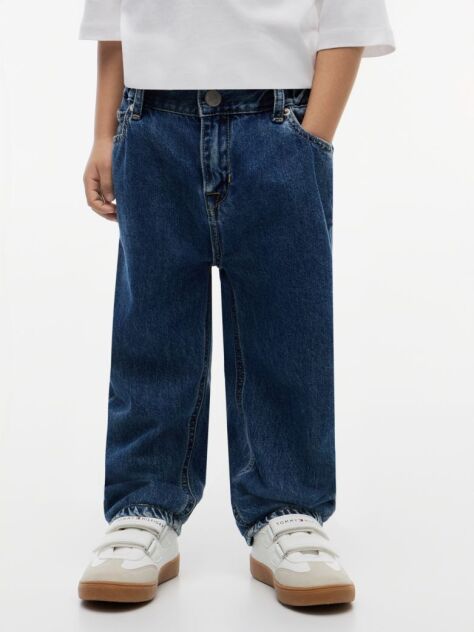Denim Elasticated Waist Wide Leg Jeans  Boys