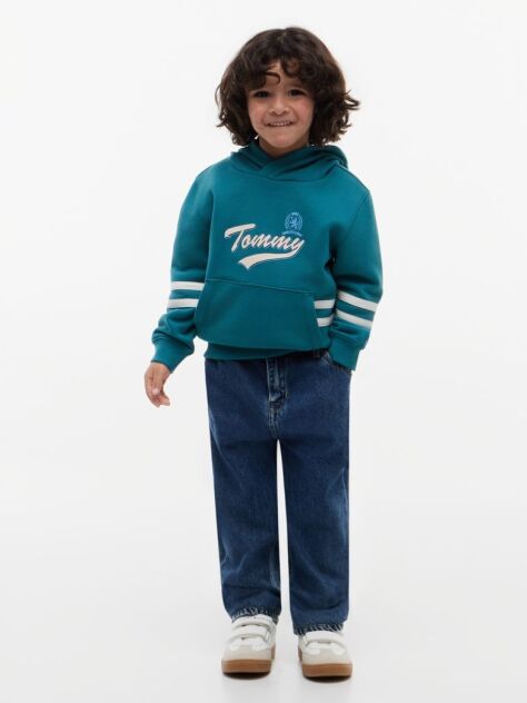 Denim Elasticated Waist Wide Leg Jeans  Boys