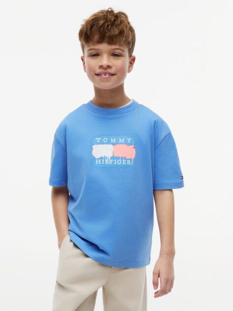 Blue Flag Graffiti T-Shirt  Boys