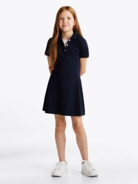 Blue Rochie Polo Plisata  Fete