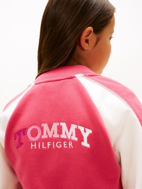 Multi Heritage Flag Rib-Knit Relaxed Jumper  Girls