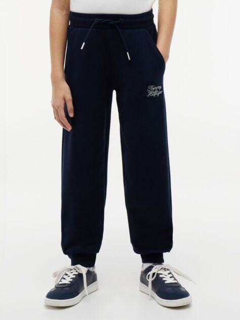 Blue Rope Logo Terry Relaxed Joggers  Girls