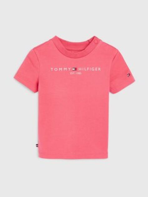 Roz Tricou Cu Logo Essential  Nou nascuti