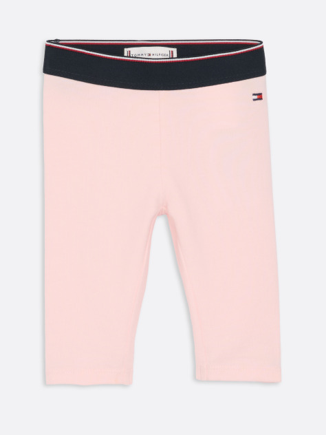 Pink Signature Waistband Leggings  Newborn