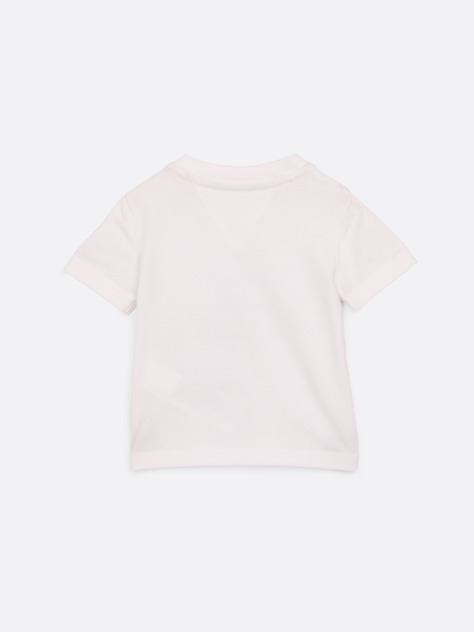 White Logo Crew Neck T-Shirt  Newborn