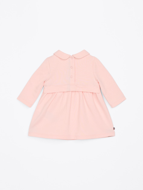 Pink Peter Pan Collar Dress  Newborn