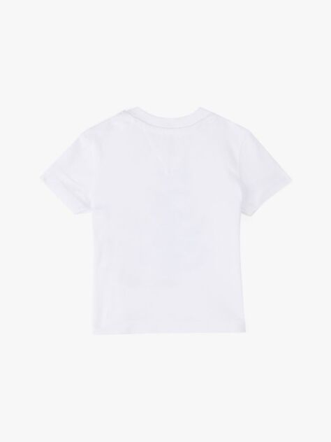 White Graphic Crew Neck T-Shirt  Newborn