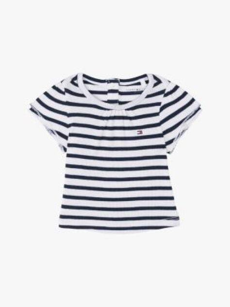 Multi Tricou Cu Dungi Si Textura Rasucita  Nou nascuti