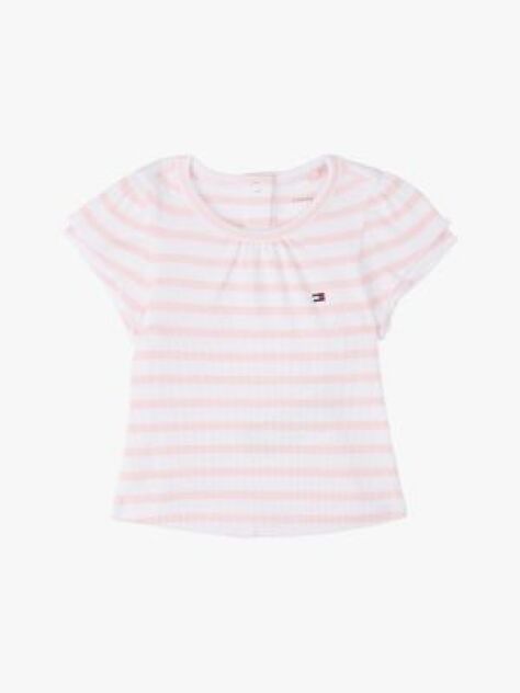 Multi Stripe Ribbed T-Shirt  Newborn