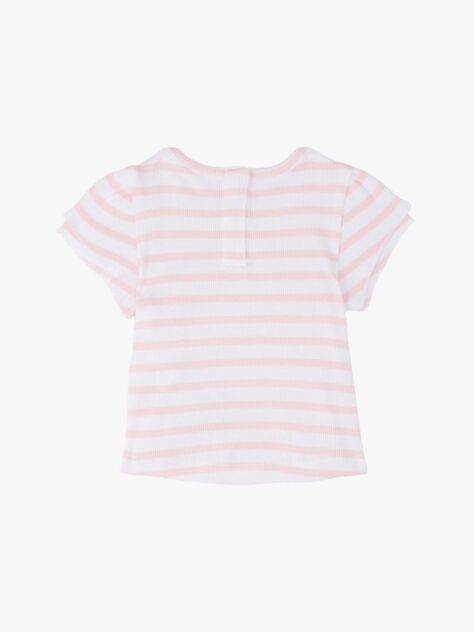 Multi Stripe Ribbed T-Shirt  Newborn