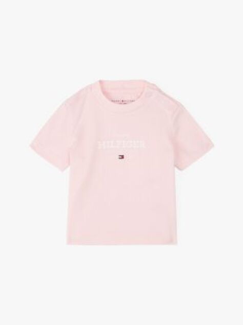 Roz Tricou Cu Logo Din Colectia 1985  Nou nascuti