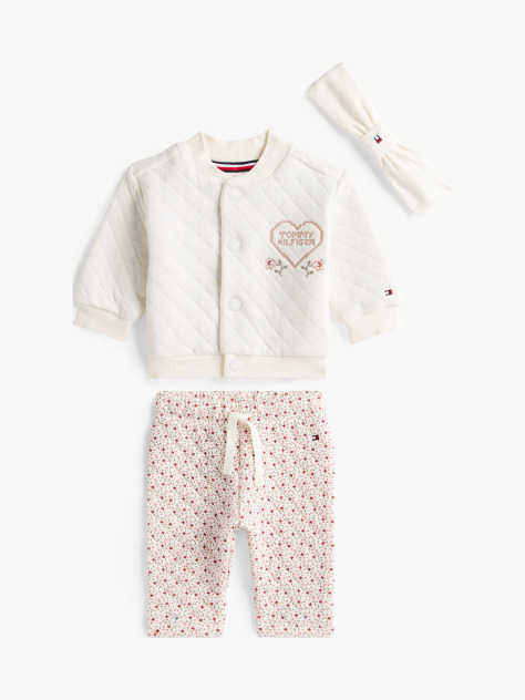 Bej Cutie De Cadou Set Bomber Si Pantaloni  Nou nascuti