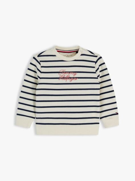 Multi Relaxed Crew Neck Sweatshirt  Newborn