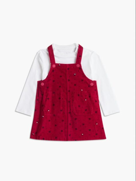 Multi Set Cu Rochie Salopeta Si Croiala Lejera  Nou nascuti