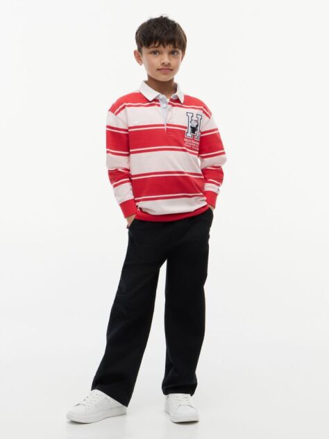 Multi Peanuts® Rugby Polo Cu Dungi Si Croiala Regular  Copii unisex