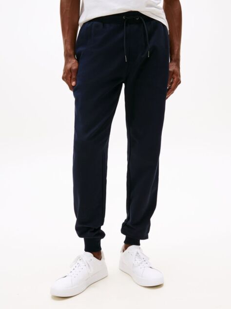 Blue Pantaloni Cu Logo Tommy  Barbati
