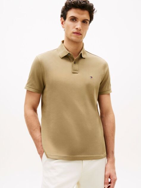 Beige 1985 Collection Regular Fit Pique Polo  Men
