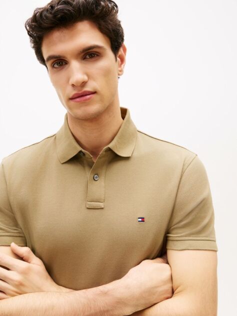 Beige 1985 Collection Regular Fit Pique Polo  Men