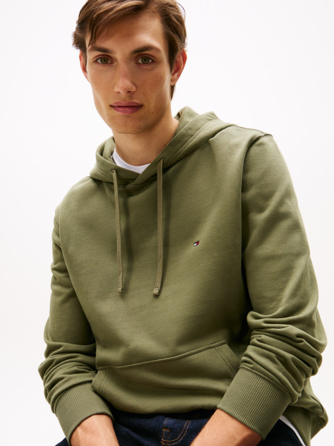 Green Flag Embroidery Terry Hoody  Men