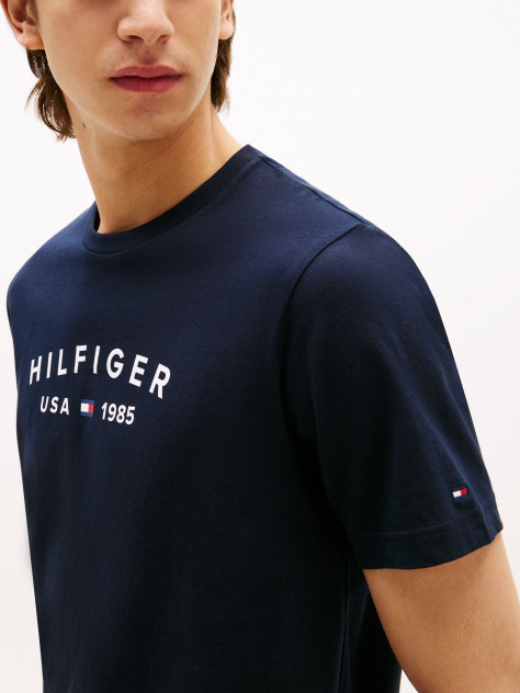 Blue Tricou Cu Logo  Barbati