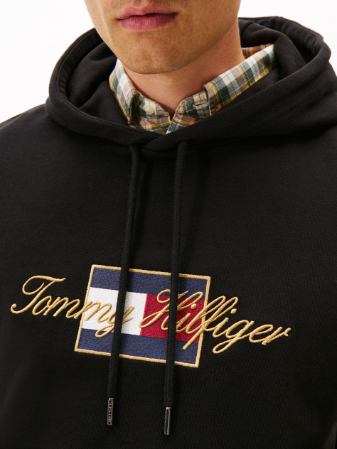 Black Icon Gold Hoodie  Men