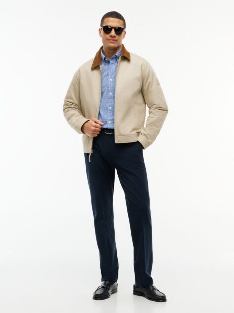 Blue Camasa Gingham Flex Cu Croiala Regular  Barbati