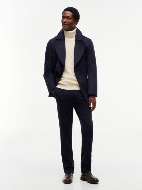 Beige New York Label Wool Blend Jumper With Cashmere  Men