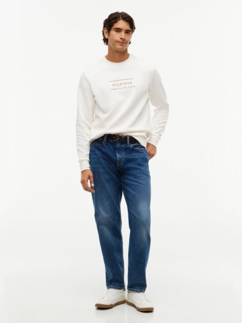 Beige Logo Intechno Knit Sweatshirt  Men