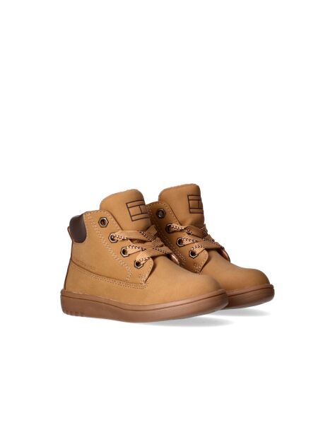 Yellow Lace-Up Bootie  Kids Unisex